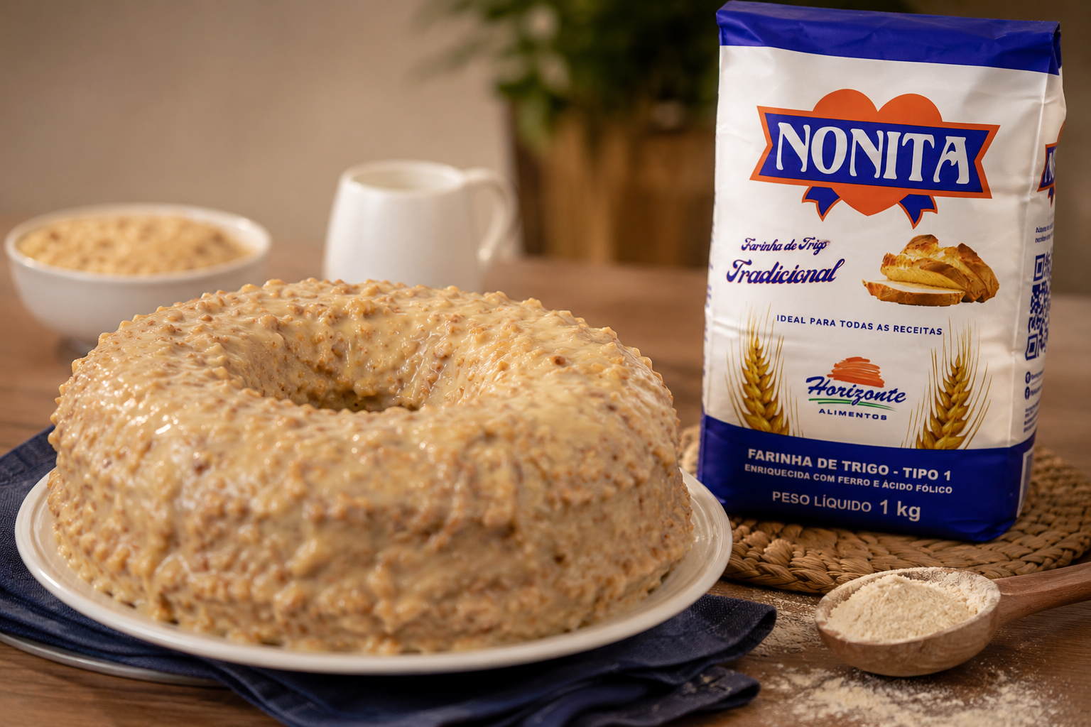 Bolo de amendoim