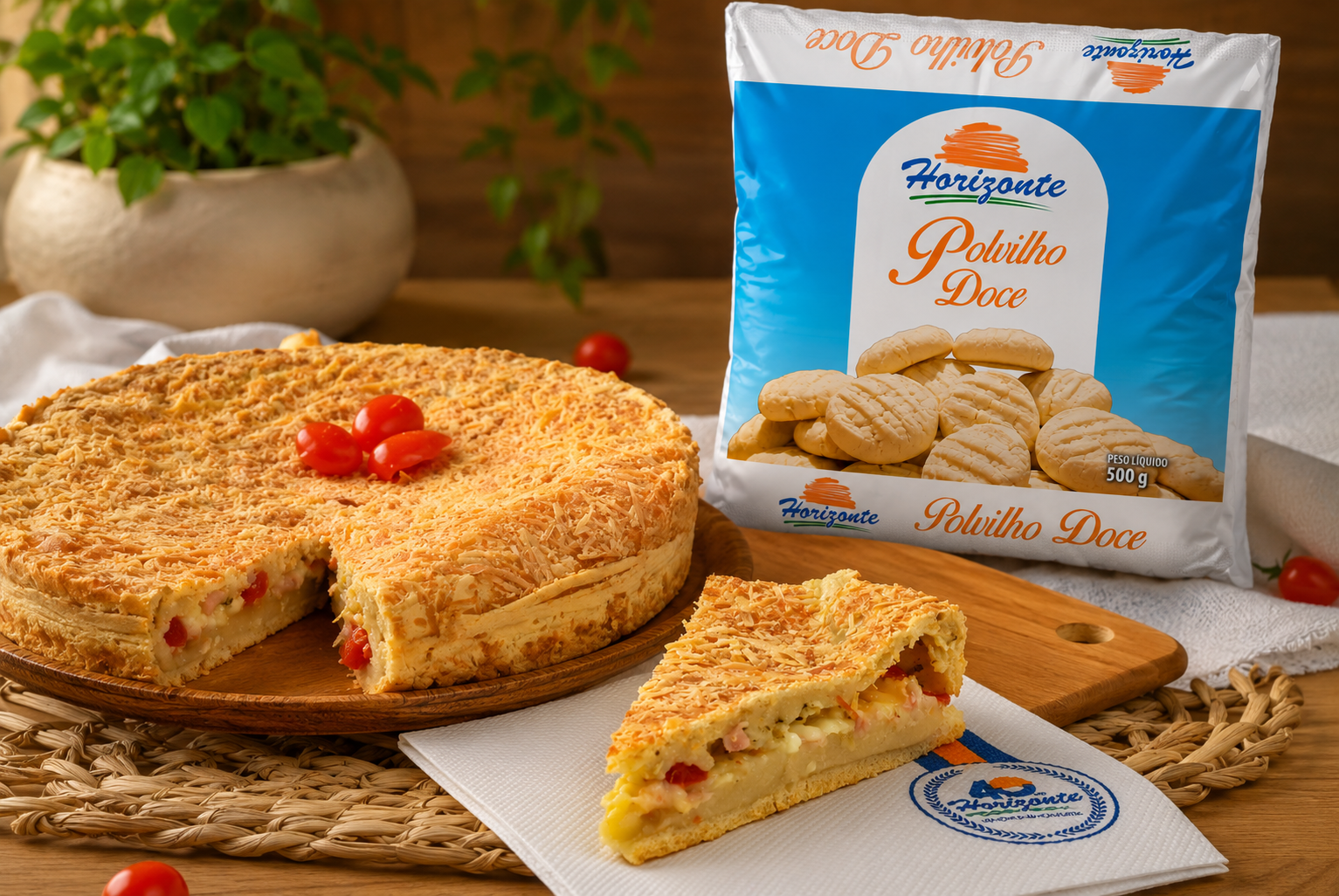 Torta de polvilho